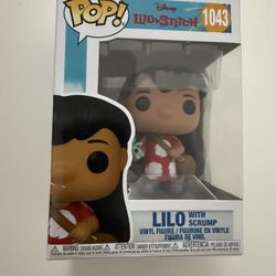 Disney Lilo With Scrump Funko