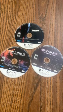 Ps5 three disc lot