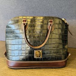 DOONEY & BURKE Domed Zip Satchel