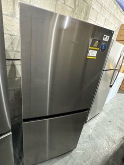 Midea bottom freezer 30” inch  refrigerador