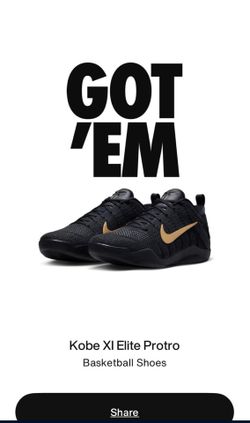 Kobe fade to black size 12
