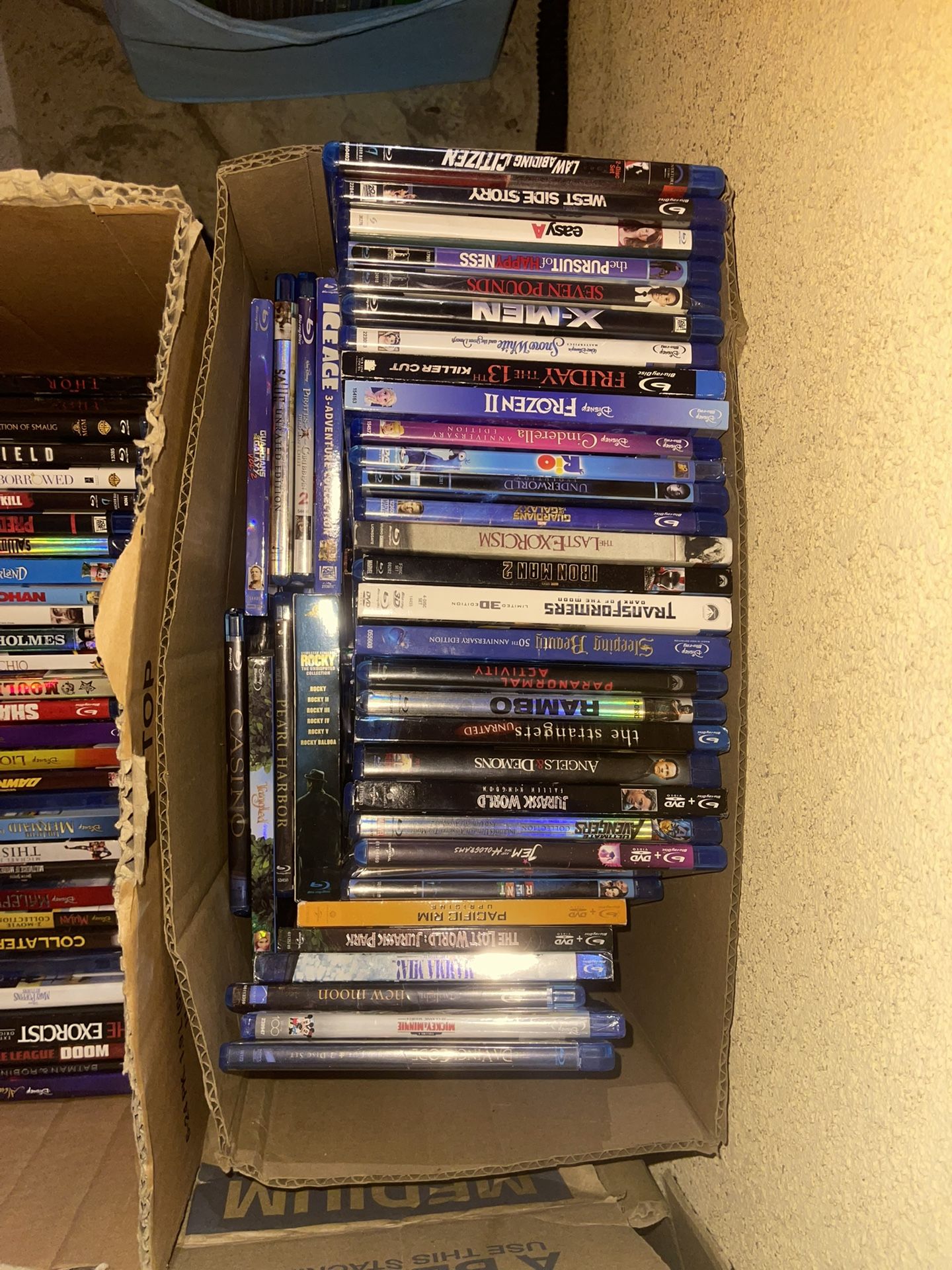 250 Blu-ray & DVD Huge Lot!