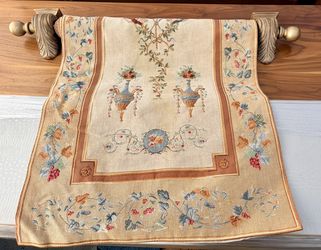 Portiere Cupidon French Wall Tapestry – 30 in. x 74 in. Cotton/Viscose/Polyester by Charlotte Home Furnishings Inc