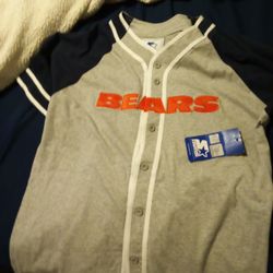 Bears NFL Baseball Jersey Size XL 