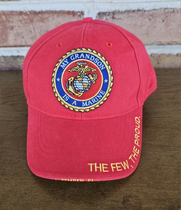 MY GRANDSON IS A MARINE HAT