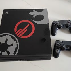 PS4 Pro 1tb Star Wars Edition 