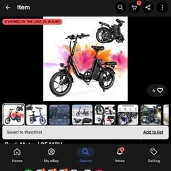 Windhorse Electric 16" Bikes 22mph 35 Miles Distance 