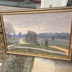 Moving Sale - Monet Gold Framed Print