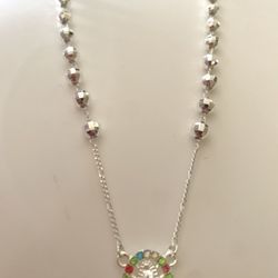 GOLD PLATED ROSARY, SIZE 24"/26"