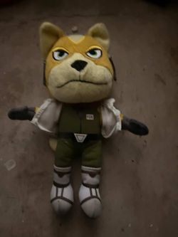 World of Nintendo Fox McCloud Star Fox plush