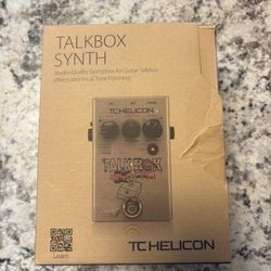 Talkbox Synth Guitar And Vocal Processor 