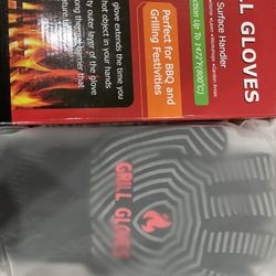 brand new grill glove, Silicone Non-Slip Oven Mitts, 