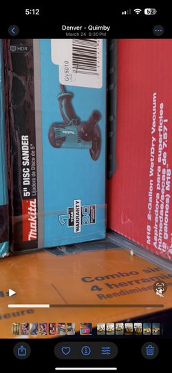 Makita 4.2 Amp 5-Inch Corded Disc Sander