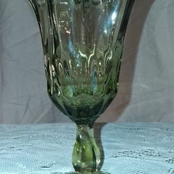 Vintage Green Vase