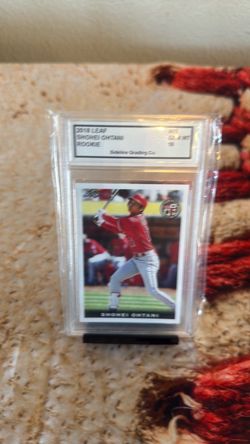 2018 Leaf Shohei Ohtani Rookie Card Graded GEM MT 10