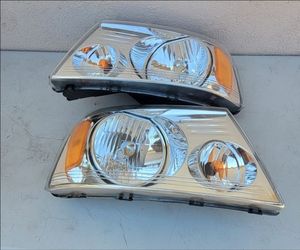 Ford F150 Lincoln Mark Lt Headlights Luces Micas Calaveras Faros Faroles Focos Headlamps 04-08