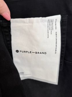 Purple jeans 34 with 30