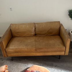 Carmel Leather Couch