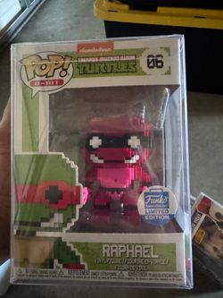 8-Bit Raphael Funko Pop!