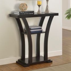 31.6" Console Table, Entryway Table Sofa Table, Narrow Console Table with Storage or Shelf, Narrow D