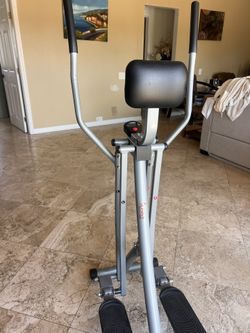 Sunny Health & Fitness Foldable Low-Impact Glider Air Walk Trainer