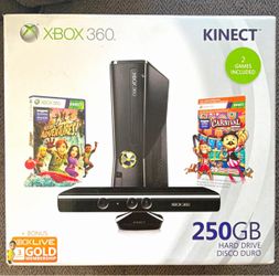 Xbox 360 Kinect Bundle 250GB- Brand New! Model 1439