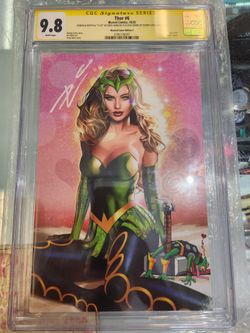 Cgc signature 9.8 thor#6