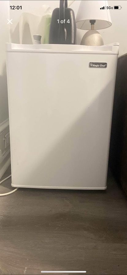 White Mini Fridge