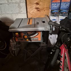 Miter saw and Table saw rigid