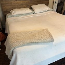 West Elm King Bed
