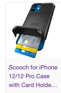 Scooch Case Wallet For iPhone 12/12 Pro