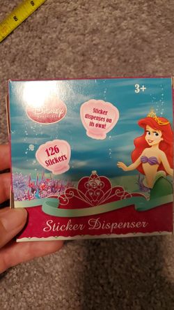 Disney The Little Mermaid Sticker Dispenser