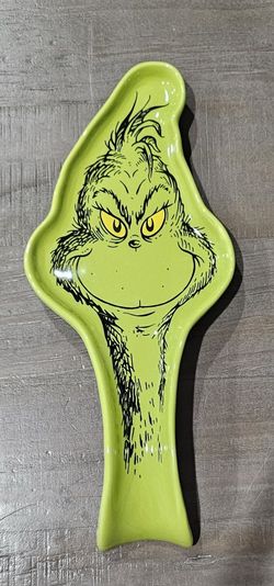 Dr Seuss The Grinch Smiling Spoon Rest New
