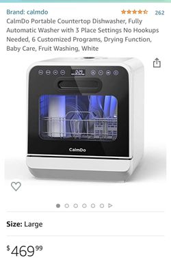 Calmdo dishwasher sale