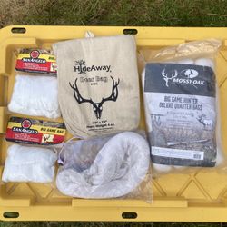 Big Game Quarter Bags For Hunting 