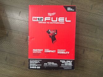 Milwaukee M12 FUEL 1/4" Hex Impact Driver (Tool Only) - Brand New Milwaukee M12 FUEL 1/4" Hex Impact Driver (Tool Only) - Brand New