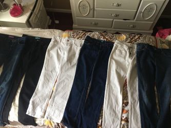 Girl's Jeans from JcPenney and Old Navy