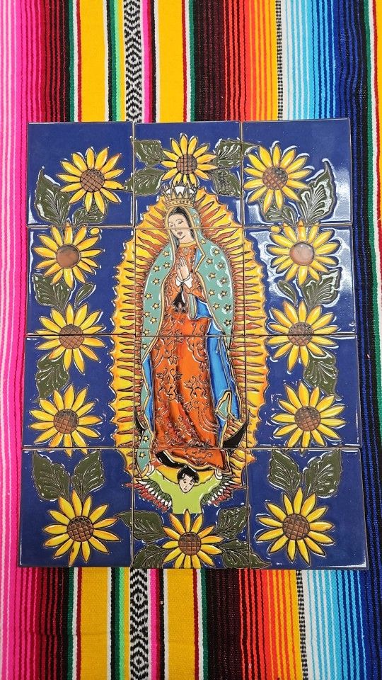 💥🇲🇽Talavera Mural 🇲🇽💥tiles 4"x4 " 🇲🇽Etsy Casamxartesanalstore