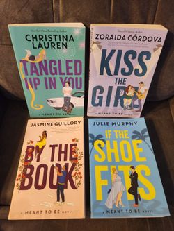 A Meant To Be Novel Set 4 If Shoe Fits Kiss the Girl By Book Tangled Up in You