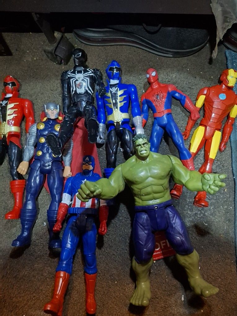 marbles super heros dolls