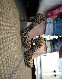 Cheetah heels