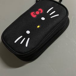 Black Hello kitty Accessories Pouch New 