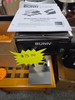 NEW Open Box BUNN CW15-APS Commercial Coffee Maker Brewer + Accessories