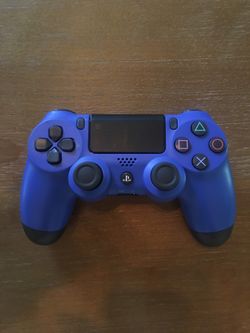 Sony PlayStation ps4 blue DualShock 4 wireless controller