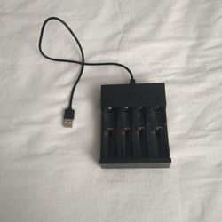 USB Multi Li Ion Cell Types 4 Port Battery Charger