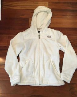 New PERFECT CONDITION White fussy North face