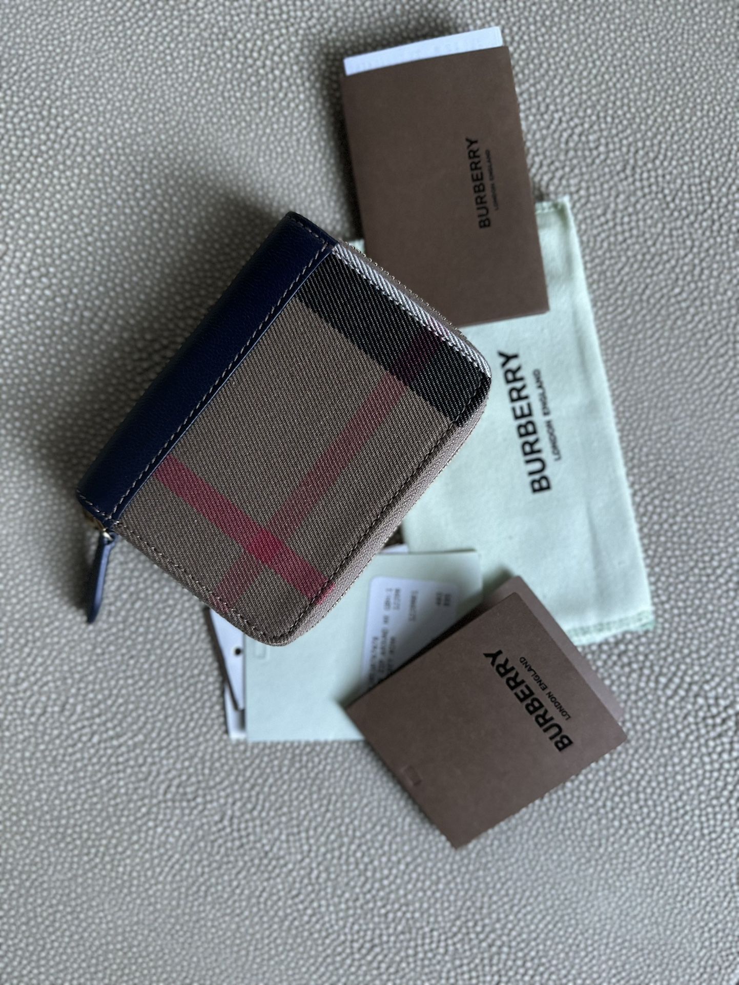 Burberry Zip Wallet - NWT - $260