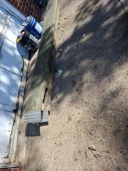 2 wood with aluminum  ends12 foot long ramps  tractor small car dunw buggy et cetera