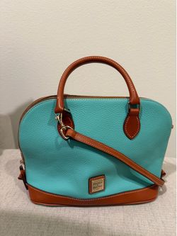 Aqua Dooney & Bourkey purse