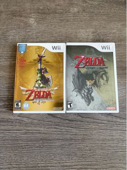 Zelda Nintendo Wii Games Bundle